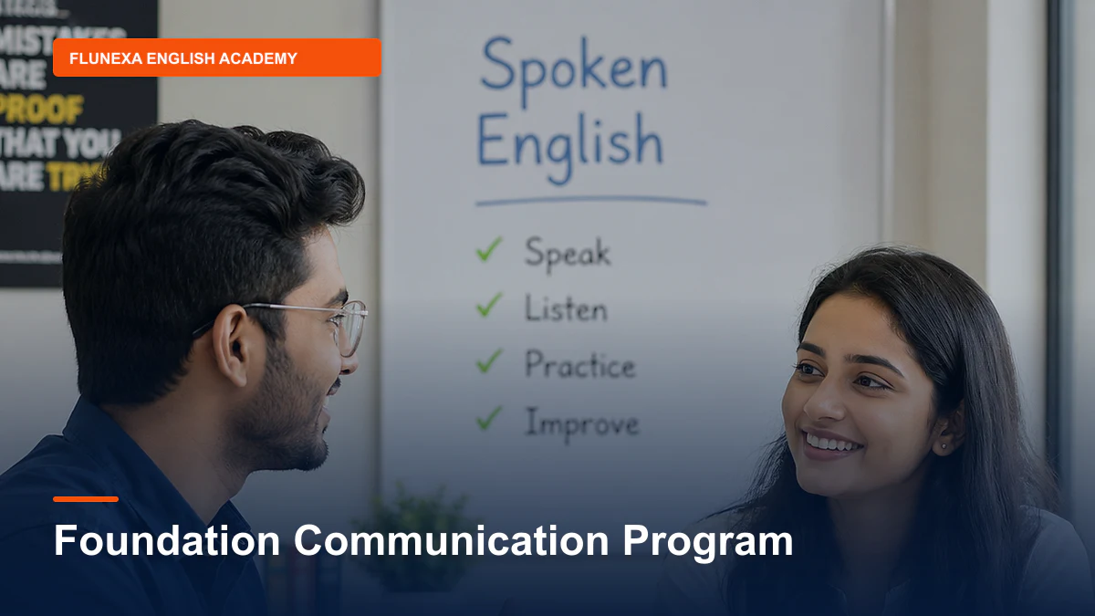 Foundation spoken English and communication program