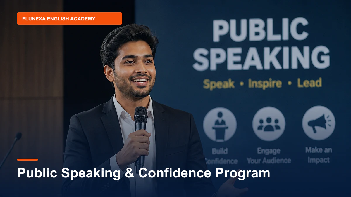 Public speaking confidence program